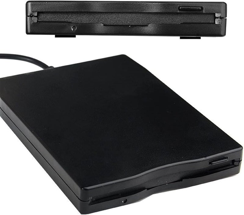 Vicue Read/Write 1.44 MB Floppy Disk, Black USB External Floppy Disk Drive 1.44MB for Laptop PC Win 7/8/10/11 Mac - Image 3